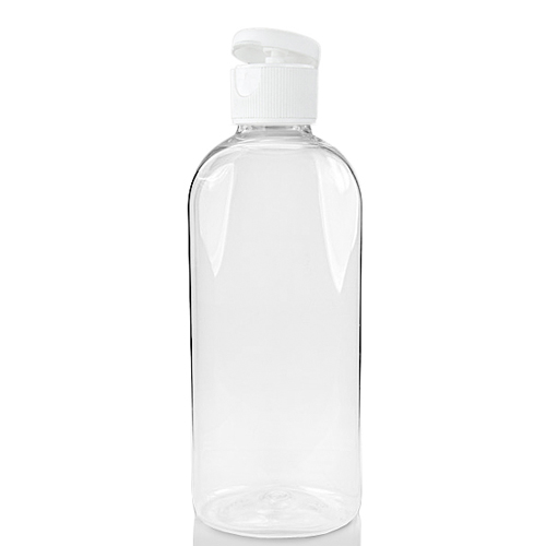 100ml Oval Bottle white flip top