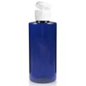 100ml Blue plastic Bottle With Flip-Top Cap