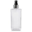 150ml Plastic square bottle with spray