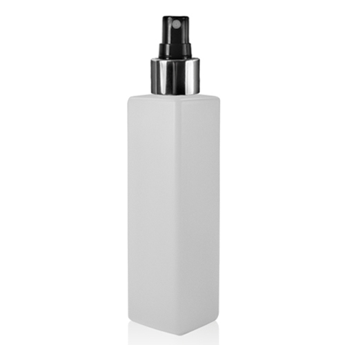 150ml Tall Square Natural Bottle with BS Atomiser