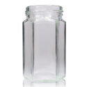 190ml Hexagonal Glass Jar