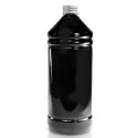 1 Litre Black Plastic Bottle AC