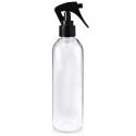 250ml Tall Clear Boston Bottle With Spray