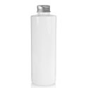 250ml Glossy White Plastic Bottle And 24mm Aluminium Cap