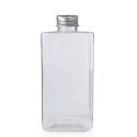 300ml Short Square PET Bottle with Aluminium Cap