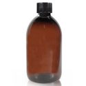 500ml Amber PET Plastic Sirop Bottle w bsc