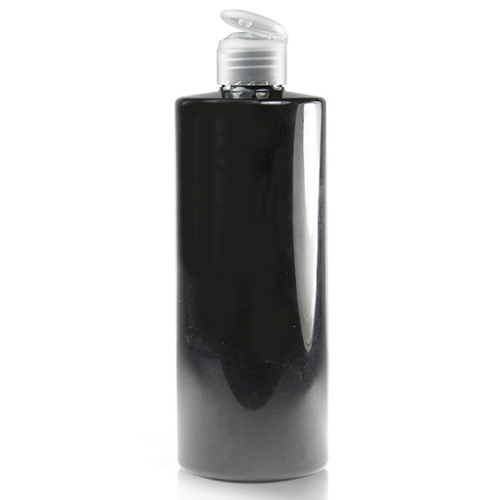 500ml Black Bottle NAT CAP