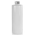 500ml White Glossy Bottle Aluminium Cap