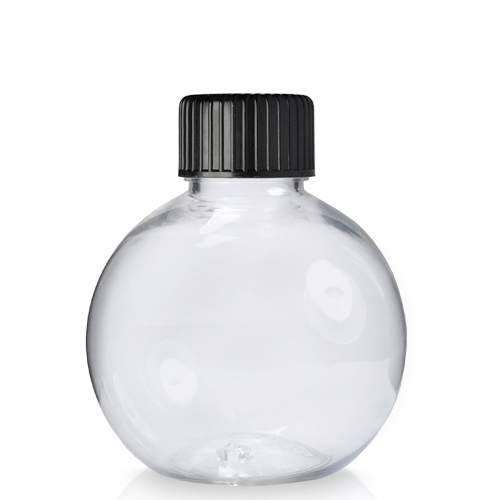100ml Sphere Bottle black cap