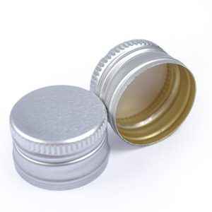 22mm silver cap