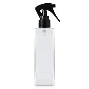 250ml Square Plastic Bottle With Mini Trigger