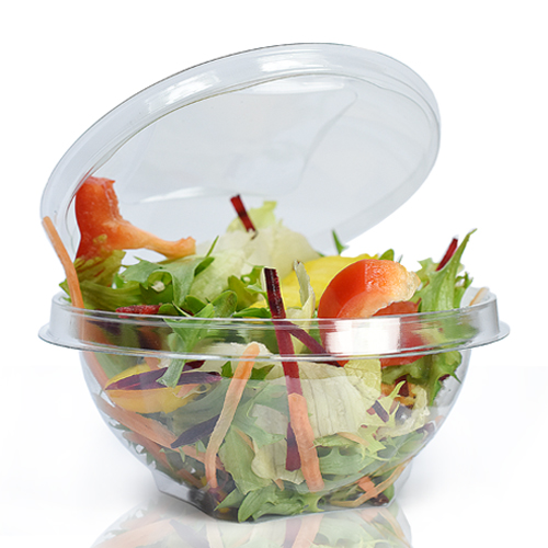 Plastic bowl with deals lid