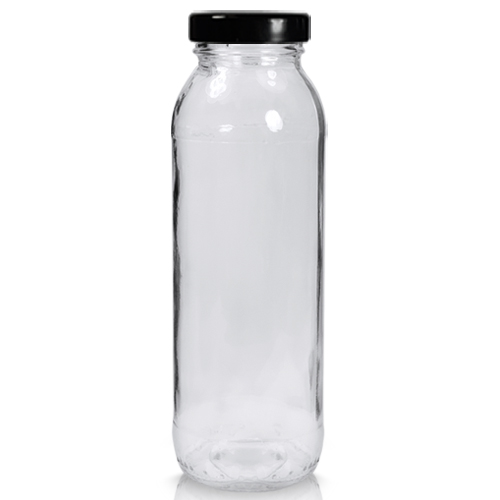 250ml Glass Bottle & Lid | Glass Juice Juice Bottles ...