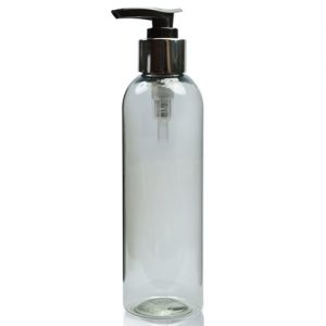 200ml Plastic Boston Bottle With Pump