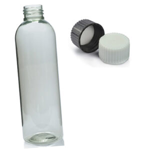 200ml Plastic Boston Bottle With Screw Cap