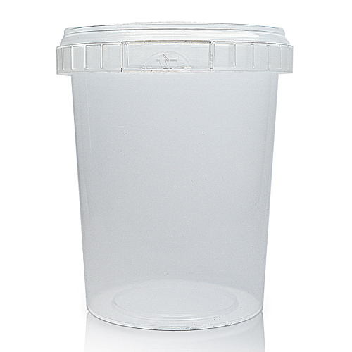 520ml Clear Plastic Food Pot