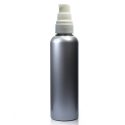 100ml Silver Plastic Lotion Bottle