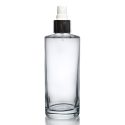 150ml Glass Bottle With Silver Spray