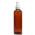 150ml Amber Plastic Lotion Bottle