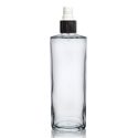 200ml Glass Bottle With Silver Spray