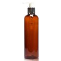 250ml Amber Plastic Bottle With Premium Pump