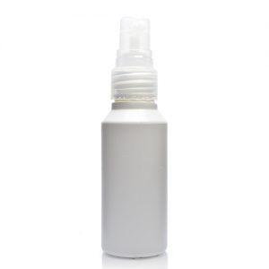 50ml White Plastic Spray Bottle