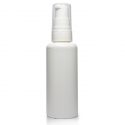 65ml White Plastic Lotion Bottle