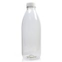 1000ml Clear RPET Juice Bottle & Tamper Evident Lid