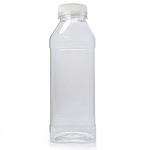 500ml square plastic juice bottle
