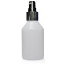 150ml HDPE Natural bottle w SIL SPRAY