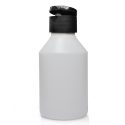 250ml HDPE Natural bottle w b FLIP