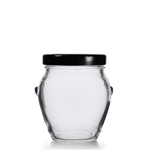 106ml Orcio jar with black lid