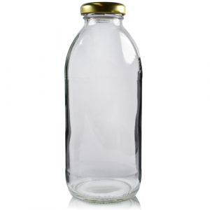 500ml Glass Juice Bottle and Cap