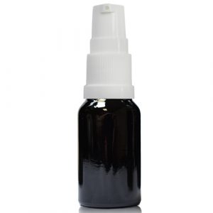 10ml Black Glass Lotion Bottle