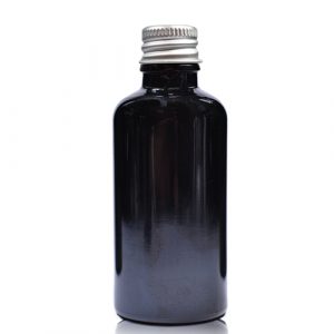 30ml Black Dropper Bottle With Aluminium Cap