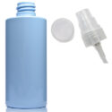 100ml Blue Plastic Bottle With Lotion Pump