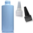 100ml Blue Plastic Bottle With Spout Cap