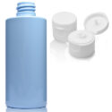 100ml Blue Plastic Bottle With Flip Top Cap