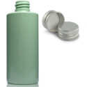 100ml Green Plastic Bottle With Aluminium Cap