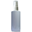 100ml Grey Plastic Bottle With Atomiser Spray