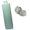 250ml Green Plastic Bottle With Aluminium Cap