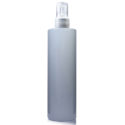 250ml Grey Plastic Spout Bottle With Overcap