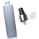 250ml Grey Plastic Bottle With Silver Atomiser