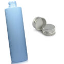 250ml Blue Plastic Bottle With Aluminium Cap