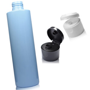 250ml Blue Bottle With Flip Top Cap