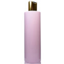 250ml Pink Bottle With Gold Disc Top Cap