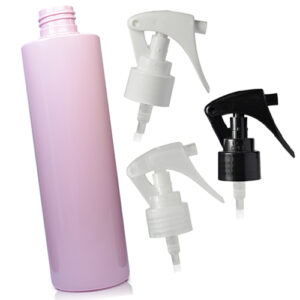 250ml Pink Plastic Bottle With Trigger