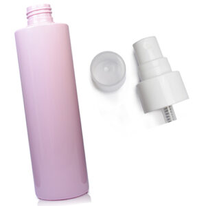 250ml Pink Plastic Bottle With Atomiser