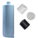 500ml Light Blue Plastic Bottle With Disc Top Cap