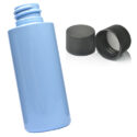 50ml Blue Plastic Bottle With Screw Cap